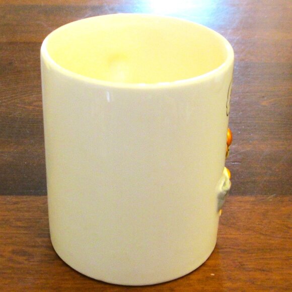 Vtg 3D Garfield coffee mug "who says coffee stunts a cat's growth"? by Jim Davis - Picture 3 of 9